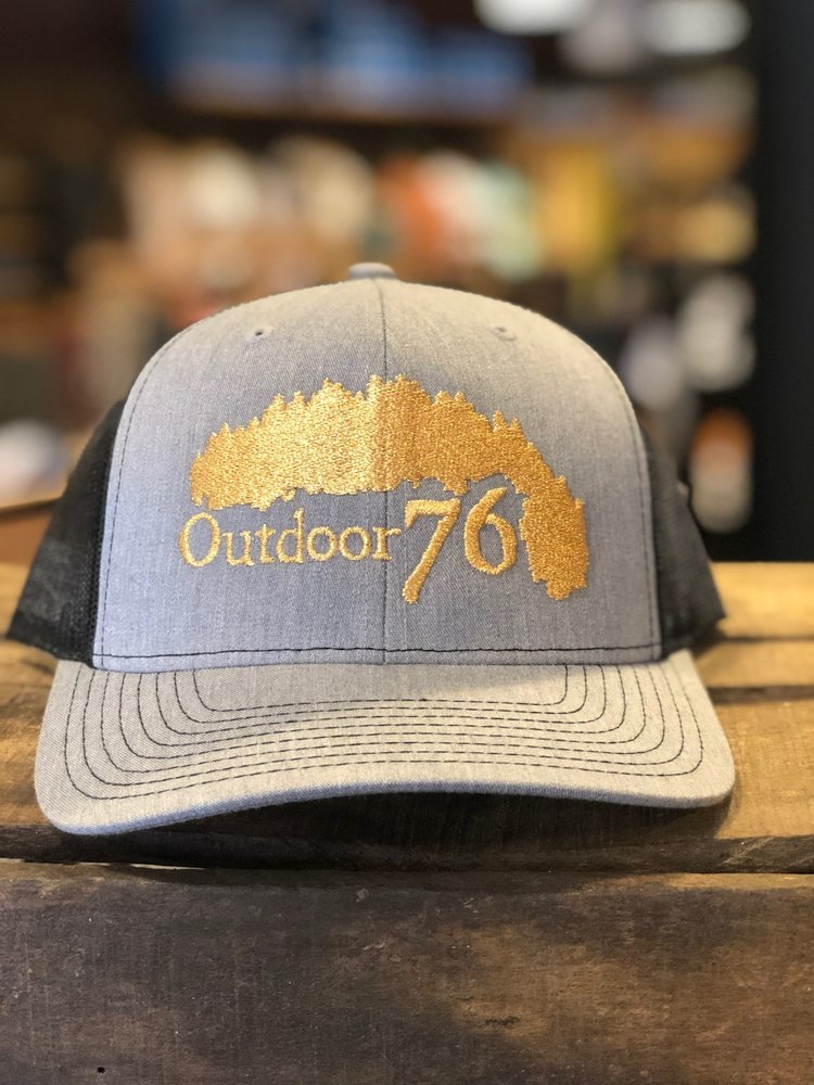 Outdoor 76 O76 Trucker "Treeline" Logo