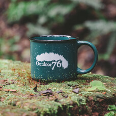 Outdoor 76 O76 Enamel Coffee Mug