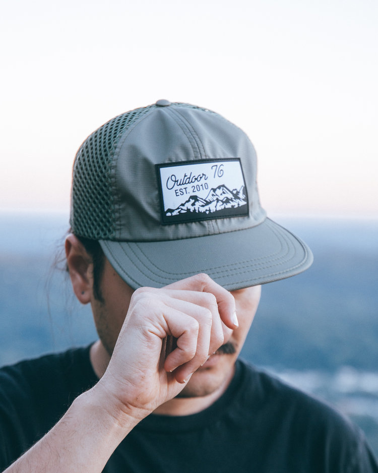 O76 Big Rubber Running Hat