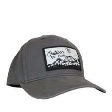 O76 Rubber Patch Dad Cap - 336