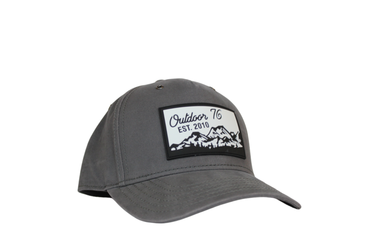 O76 Rubber Patch Dad Cap - 336