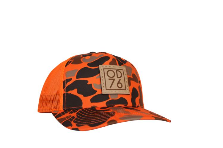 O76 Leather Patch Hat - 112