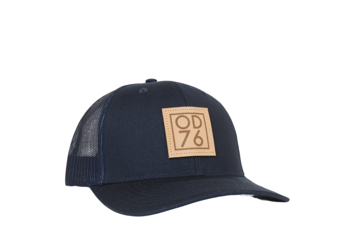 O76 Leather Patch Hat - 112