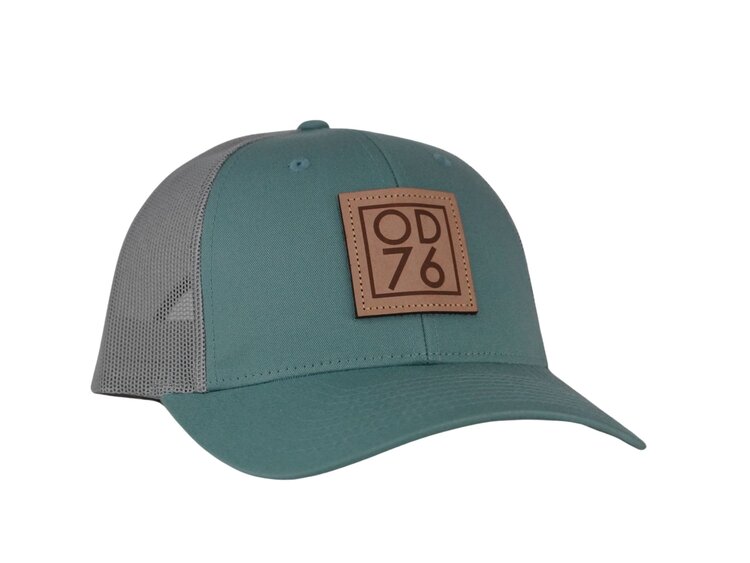 O76 Leather Patch Hat - 115