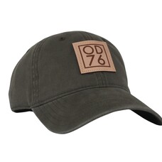 O76 Leather Patch Hat - 326