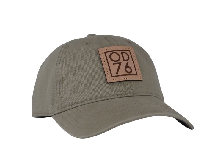 O76 Leather Patch Hat - 326