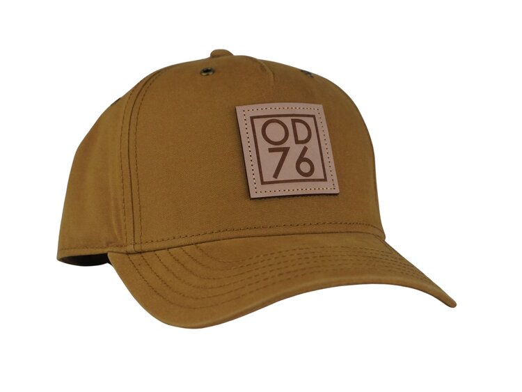 O76 Leather Patch Hat - 336