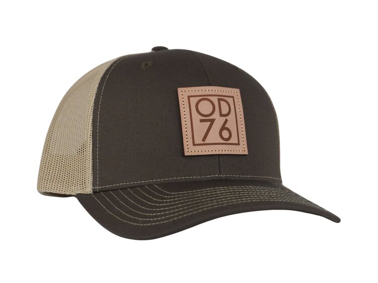 O76 Leather Patch Hat - 112