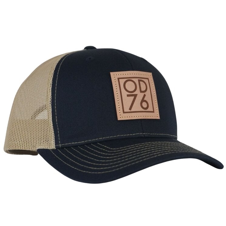 O76 Leather Patch Hat - 112