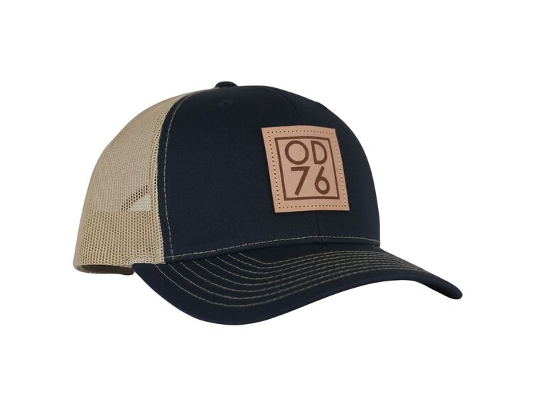 O76 Leather Patch Hat - 112
