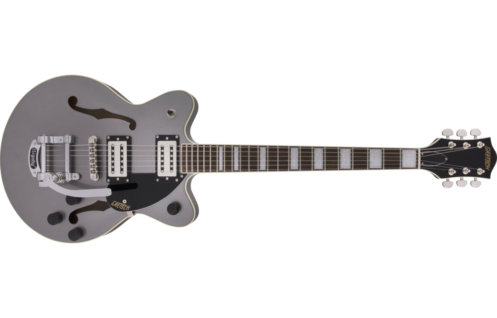 Gretsch - G2655T Streamliner™ Center Block Jr. with Bigsby®, Laurel Fingerboard, Broad'Tron™ BT-2S Pickups, Phantom Metallic