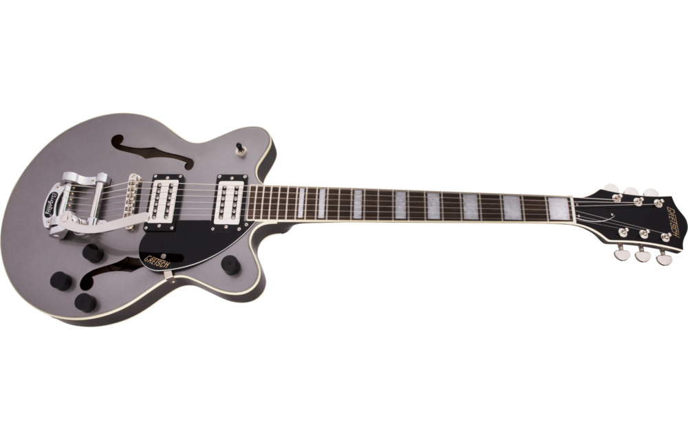 Gretsch - G2655T Streamliner™ Center Block Jr. with Bigsby®, Laurel Fingerboard, Broad'Tron™ BT-2S Pickups, Phantom Metallic