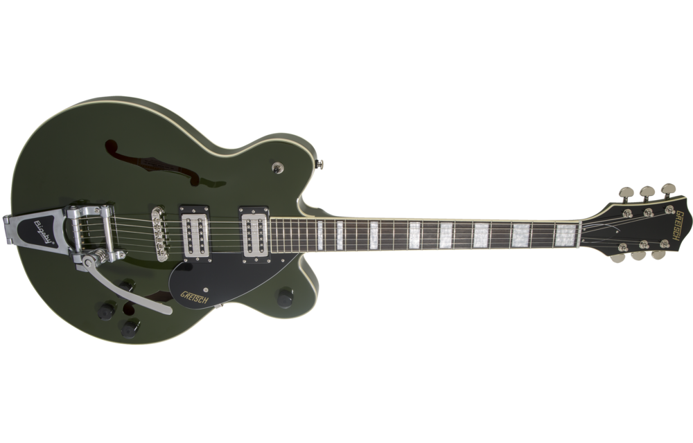 G2622T Streamliner™ Center Block with Bigsby®, Laurel Fingerboard, Broad'Tron™ BT-2S Pickups, Torino Green
