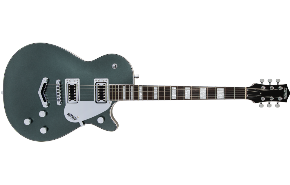 G5220 Electromatic® Jet™ BT Single-Cut with V-Stoptail, Black Walnut Fingerboard, Jade Grey Metallic