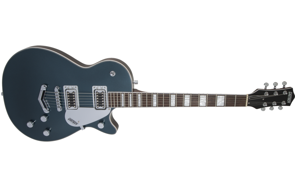 G5220 Electromatic® Jet™ BT Single-Cut with V-Stoptail, Black Walnut Fingerboard, Jade Grey Metallic