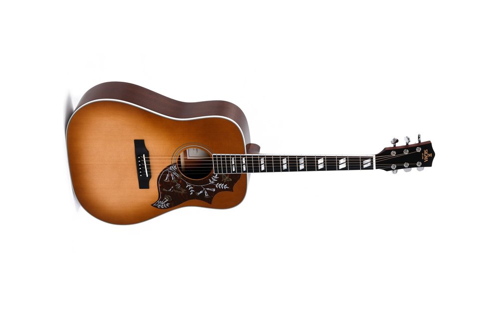 SIGMA DM-SG5 Acoustic dreadnought guitar w/SSC-D bag