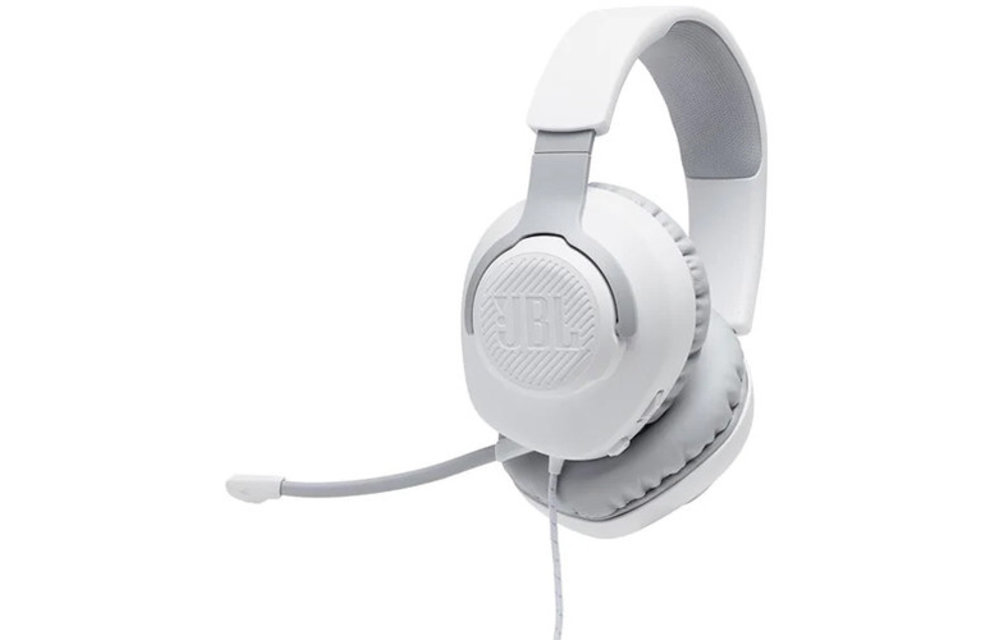 JBL QUANTUM 100 casque gaming Blanc