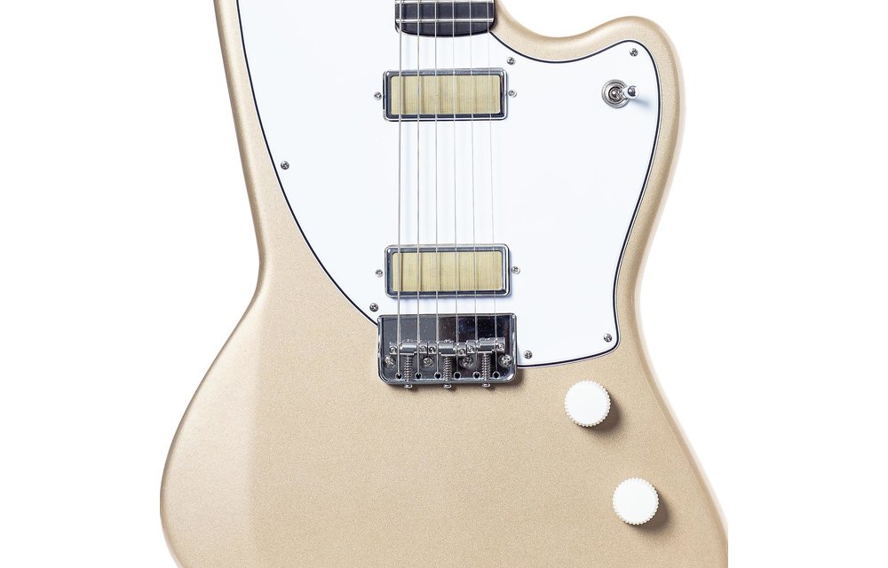 Harmony Silhouette Electric Guitar, Champagne