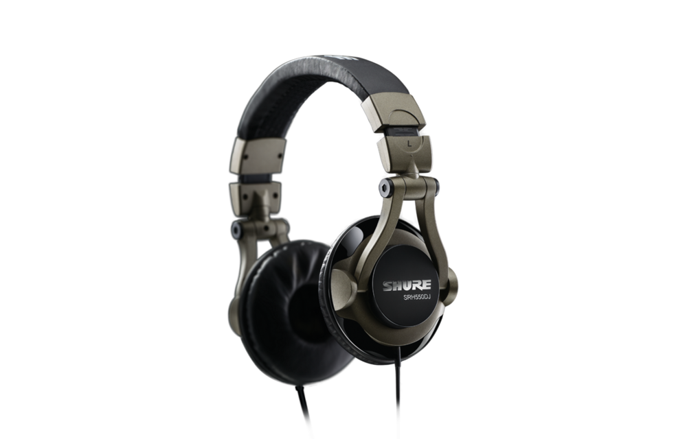 Shure SRH550DJ Écouteurs DJ de qualité Professionnelle