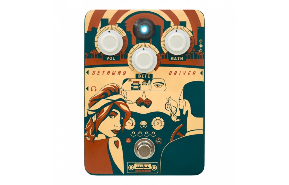 Getaway driver - Orange pedal