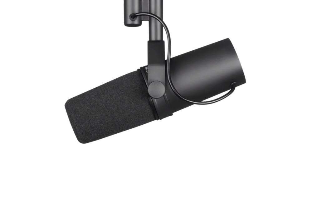 SHURE / SM7B / Microphone dynamique cardioïde de studio pour la voix avec  courbe de réponse commutable. – DRUMMOND MUSIQUE – Votre magasin de musique