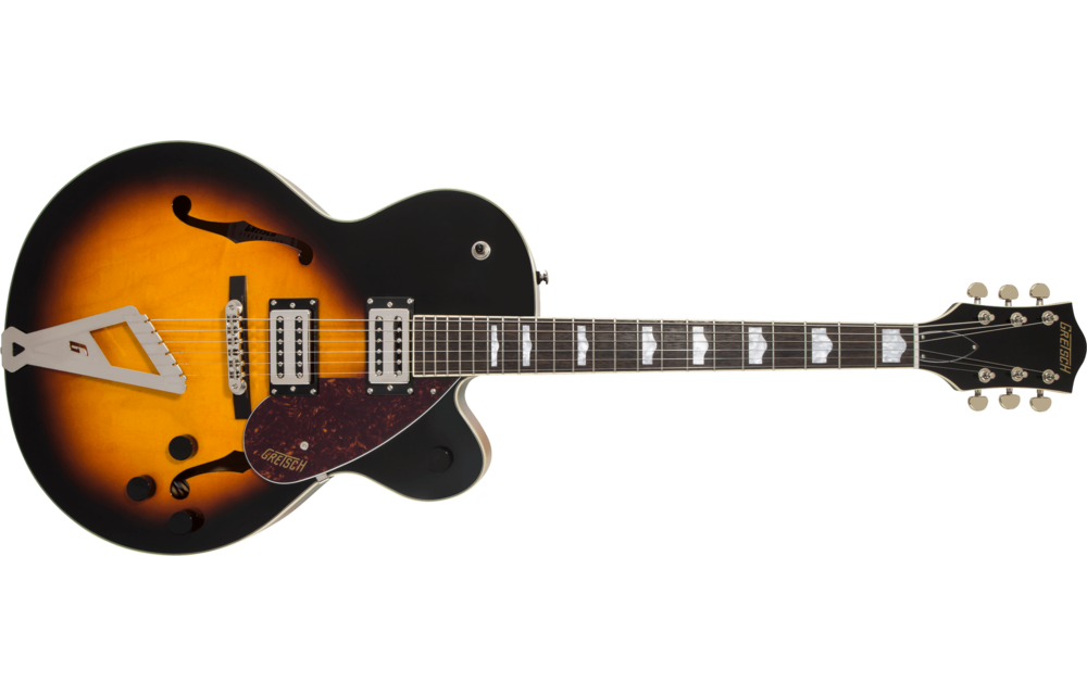 G2420 Streamliner™ Hollow Body with Chromatic II, Laurel Fingerboard, Broad'Tron™ Pickups, Aged Brooklyn Burst