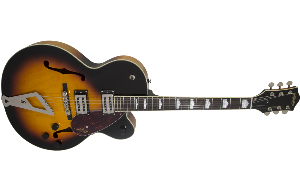 G2420 Streamliner™ Hollow Body with Chromatic II, Laurel Fingerboard, Broad'Tron™ Pickups, Aged Brooklyn Burst