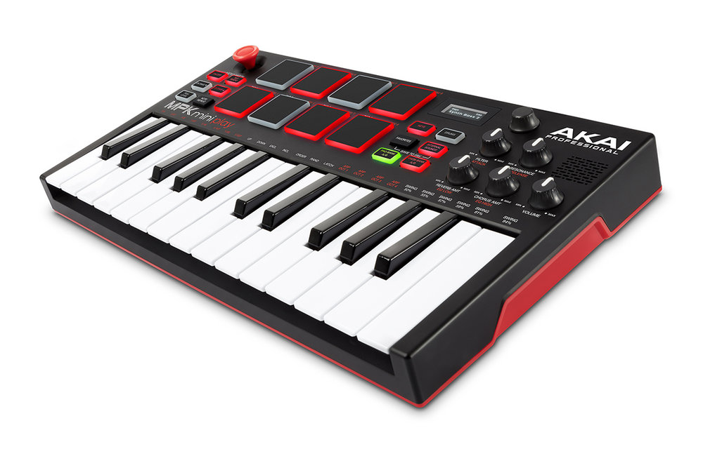 Akai MPK MINI PLAY USB Contrôleur avec Speakers integrés