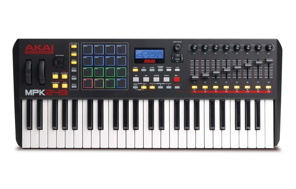 Akai - MPK249 USB MIDI Pad Amp Keyboard Controller