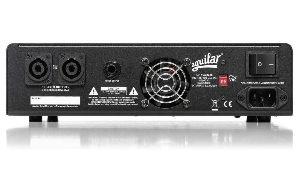 Aguilar Tête d'ampli Tone-Hammer 500 watts