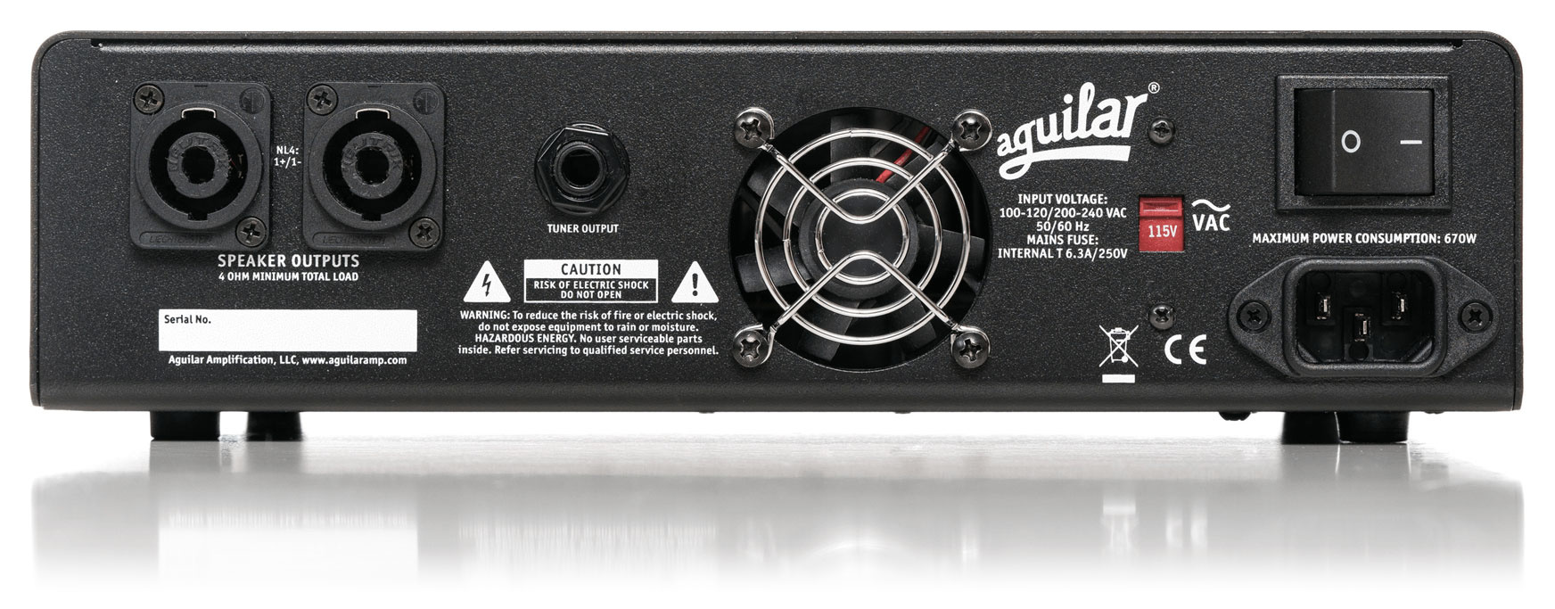 Aguilar Aguilar - Tone Hammer amp head 500 watts