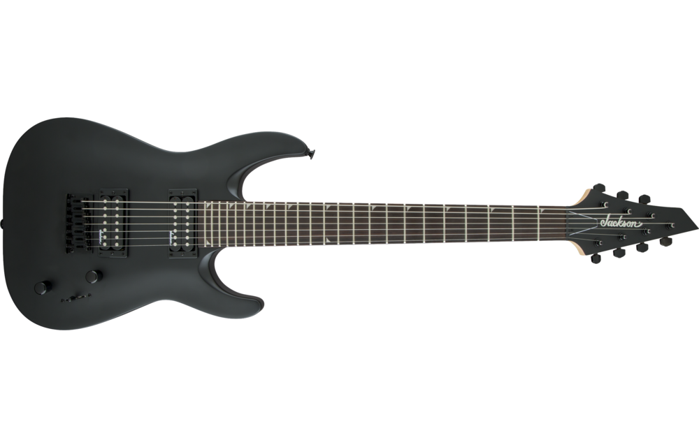 JS Series Dinky™ Arch Top JS22-7 DKA HT, Amaranth Fingerboard, Satin Black