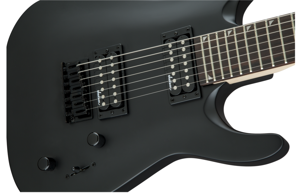 JS Series Dinky™ Arch Top JS22-7 DKA HT, Amaranth Fingerboard, Satin Black