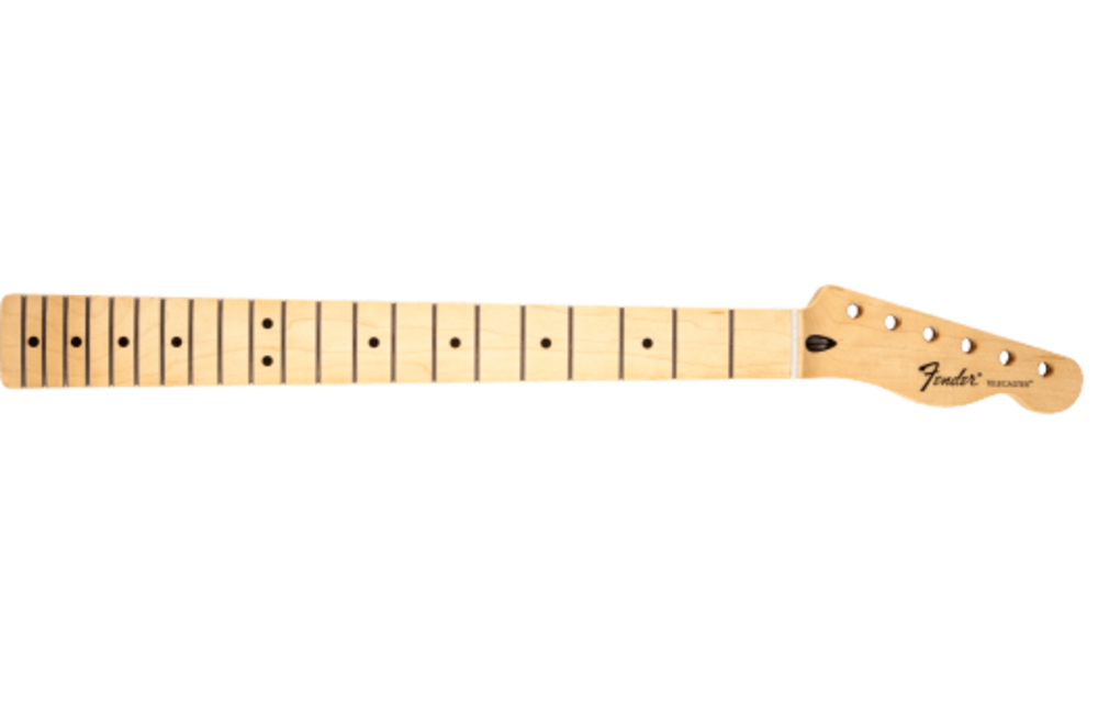STANDARD SERIES TELECASTER® NECK, 21 MEDIUM JUMBO FRETS - MAPLE