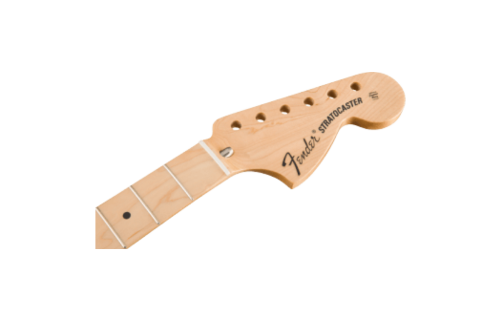 FENDER CLASSIC SERIES '70S STRATOCASTER® "U" MANCHE, 3-BOLT MOUNT, 21 VINTAGE-STYLE FRETTES