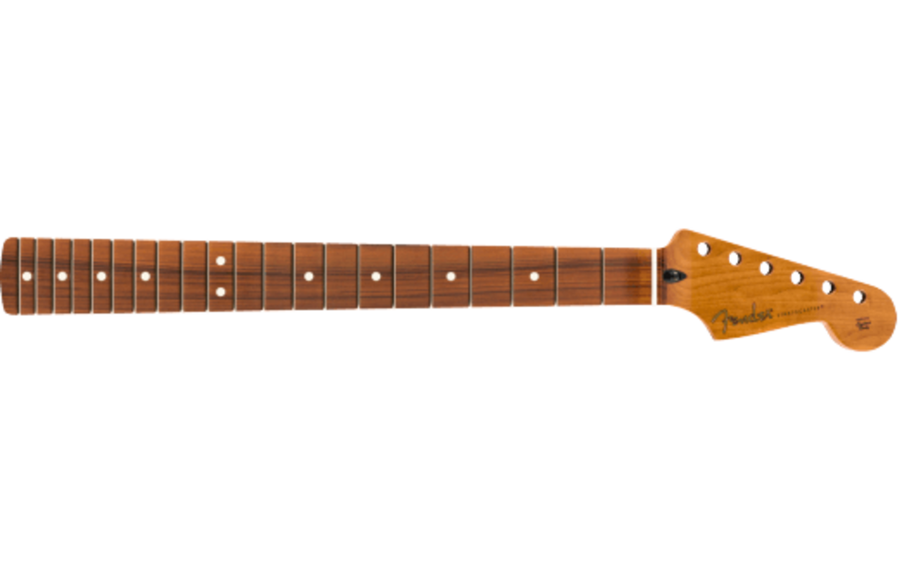 FENDER ROASTED MAPLE STRATOCASTER NECK, 21 NARROW TALL FRETS, 9.5", C SHAPE