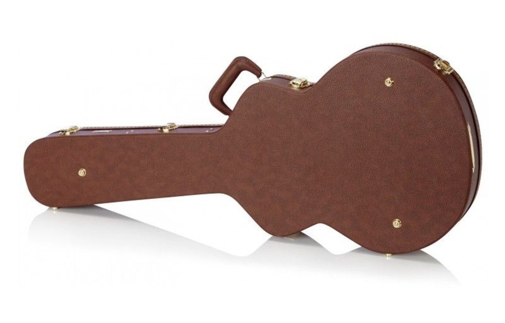 Boblen Hardshell Case pour guitare acoustique Dreadnought Brun HSJ-BR