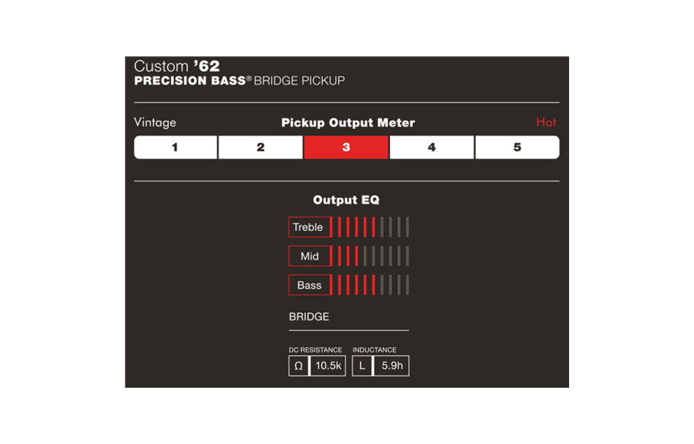 Fender Custom Shop '62 Precision Bass® Pickup