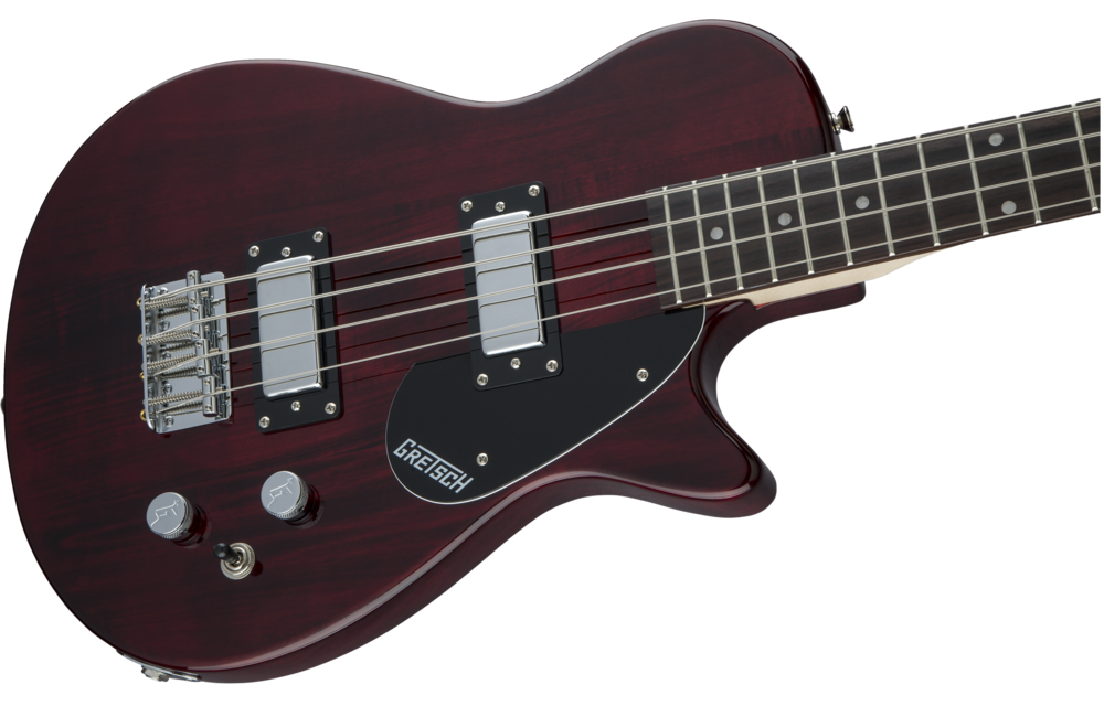 G2220 Electromatic® Junior Jet™ Bass II Short-Scale, Black Walnut Fingerboard, Walnut Stain