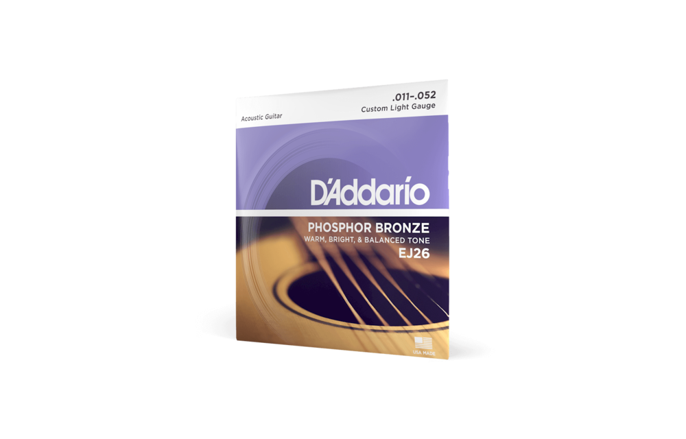 DAEJ26 D'Addario cordes acoustique 11-52