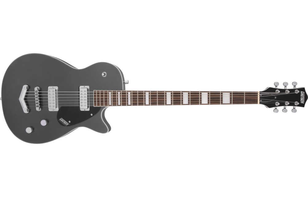 Gretsch G5260 Baritone G5260 Electromatic® Jet™ Baritone with V-Stoptail, Laurel Fingerboard, London Grey