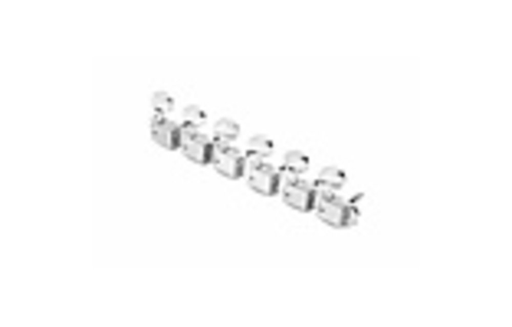Fender - Vintage-Style Strat®/Tele® Tuners, Nickel (6)