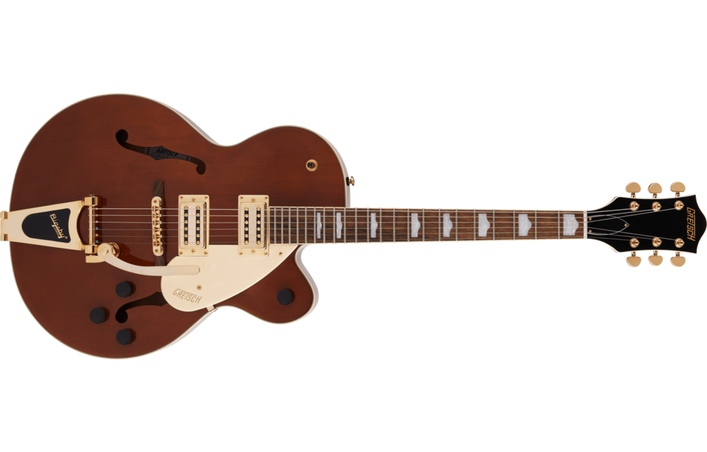 Gretsch G2410tg Streamliner™ Hollow Body Single-Cut with Bigsby® and Gold Hardware, Laurel Fingerboard, Single Barrel