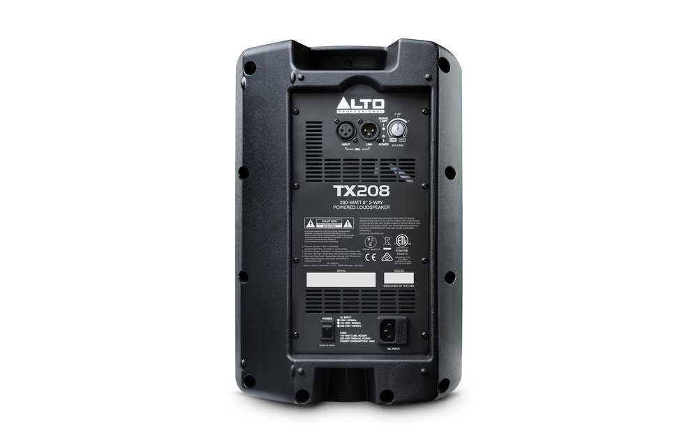 Alto TX208 8" 2-Way Powered Loudspeaker 300W