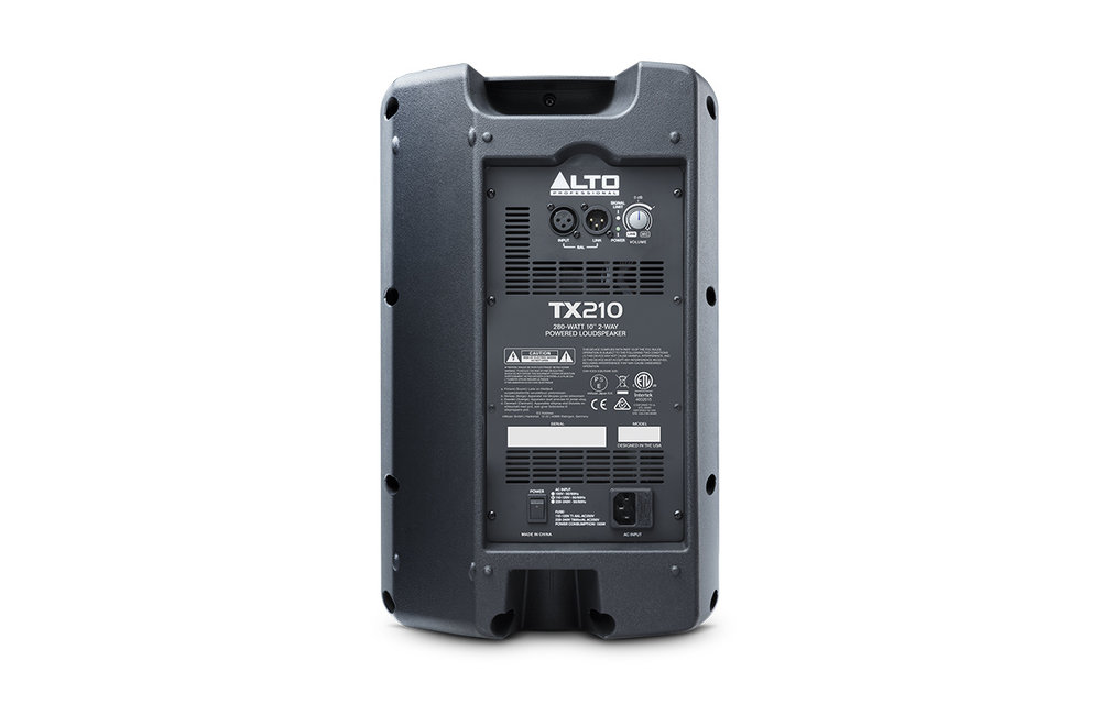 Alto TX210 10" 2-Way Powered Loudspeaker 300W