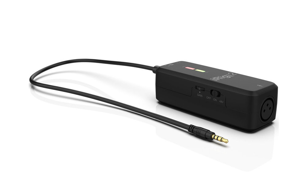 IK Multimedia iRig Pre2 Mobile Microphone interface
