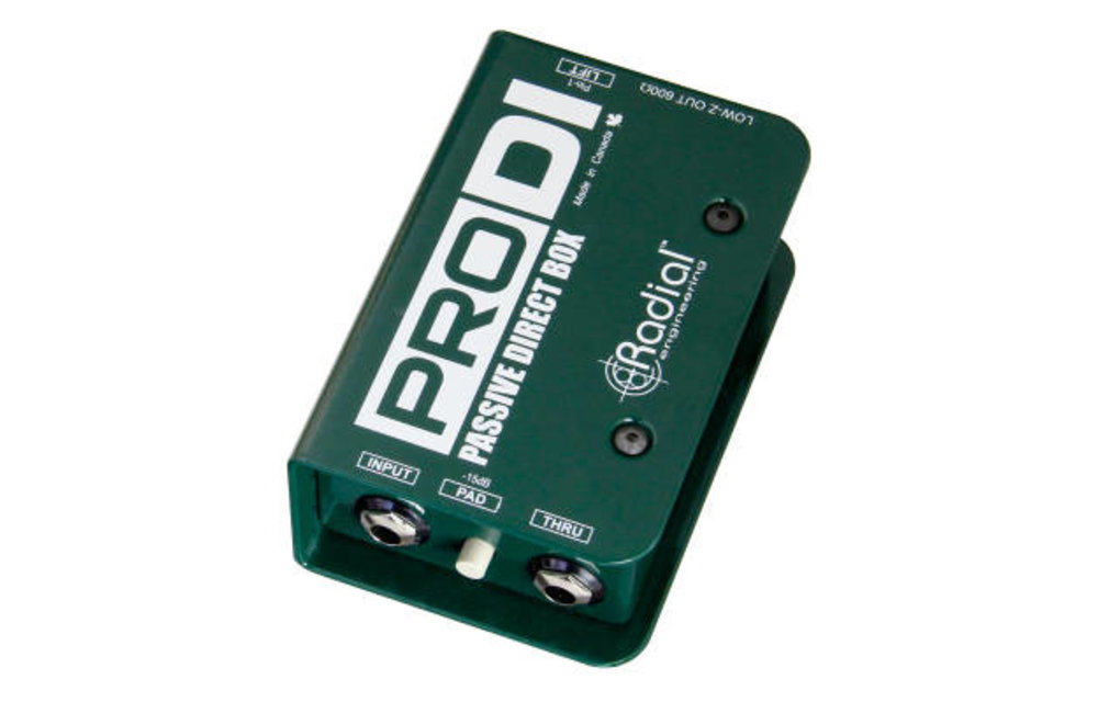 La Boîte Musicale ı Radial - ProDI Passive Direct Box - La Boîte