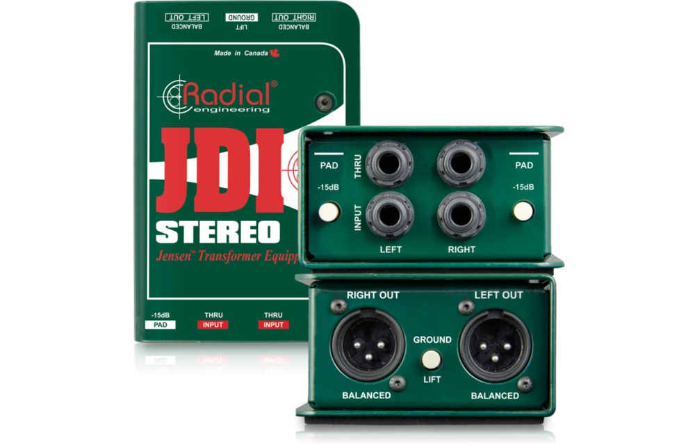 Radial JDI stéréo