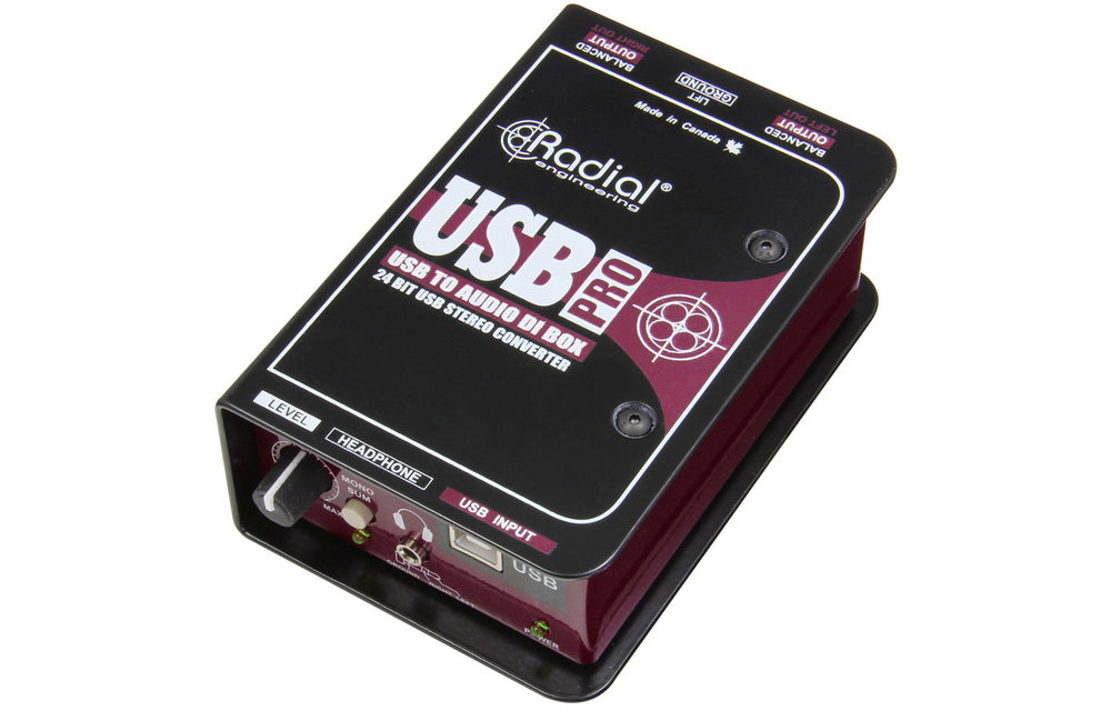 Radial DI USB PRO