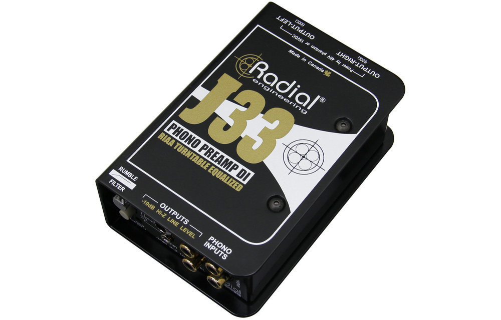 Radial J33 phono preamp